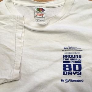 Vintage Disney Around The World 80 Days T Shirt L